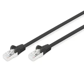Digitus CAT6 S/FTP černý / Patch kabel / 10 m / AWG 27/7