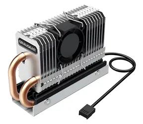 GrauGear G-M2HP04-F / Chladič M.2 SSD / aktivní, PWM větrák / 2280