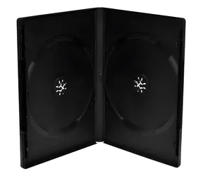 MediaRange DVD obal pro 2 disky černá (50ks) / Obal na média / Plast
