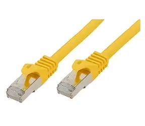 Shiverpeaks Cat7 žlutá / Patch kabel / S/FTP LSZH / 10 m / 600 MHz