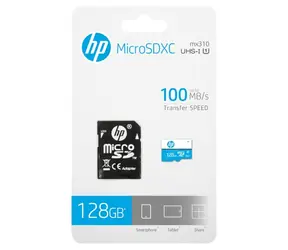 HP mx310 bílá / Paměťová karta microSDXC / 128GB / UHS-I / 100 MB/s