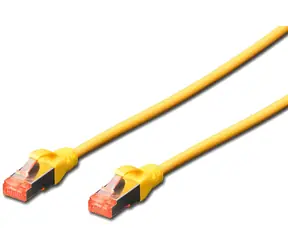 Digitus žlutý / Patchkabel síťový / Cat6 / S/FTP / AWG 27/7 / LSZH / 2 m