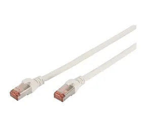 Digitus CAT6 S/FTP bílá / Patch kabel / 2 m / AWG 27/7 / LSZH / Měď