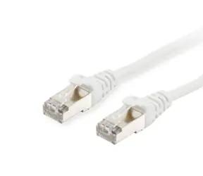 Equip 3 m bílá / Patch kabel / Cat6a S/FTP / RJ45-RJ45 / PoE+ / LSZH