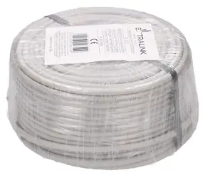 Extralink CAT7 S/FTP 50 m / Síťový kabel / vnitřní / stíněný / PoE