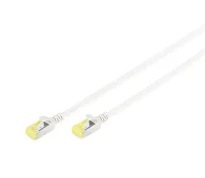 Digitus CAT 6A U/FTP Slim šedá / Patch kabel / RJ-45 / 500 MHz / 1 m