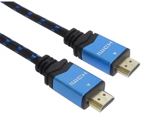 PremiumCord Ultra HDMI 2.0b 2 m černá / Propojovací kabel / HDMI-HDMI / 4K 60Hz / kovové pozlacené konektory