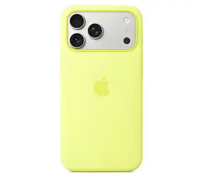 Apple iPhone 17 Pro Max Silicone Case Neon Yellow / Pouzdro / MagSafe