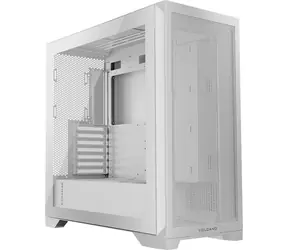 Modecom Volcano Expanse S bílá / PC skříň / Midi tower / ATX / USB-C / bez zdroje