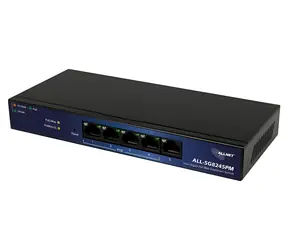 ALLNET ALL-SG8245PM / Switch / 5 portů / 10/100/1000 Mbit / PoE+