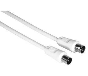 Hama bílá / Anténní kabel / 75 dB / 1,5 m