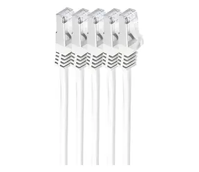 Shiverpeaks BS75511 bílá / Patch kabel / Cat7 S/FTP / RJ-45 / 0,5 m