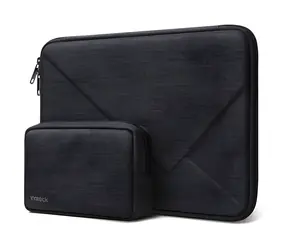 Inateck LB01007-13 černá / Brašna na notebook / 13" / EVA skořepina / kapsa na příslušenství