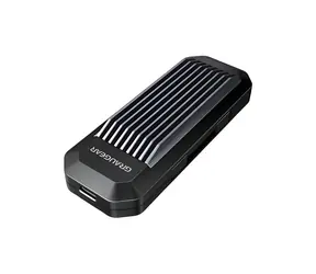GrauGear G-M202-AC-10G černá / Externí rámeček SSD / M.2 NVMe & SATA / USB-C / 10 Gbit/s
