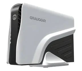 GrauGear G-3501-A-10G bílá / Externí box na HDD 3.5" / USB-C + USB-A / USB 3.2 Gen 2