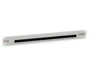 Equip Patch panel ISDN 25 portů / 19" / 1U / Cat3 / UTP / šedá