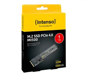 Intenso MI500 1TB / M.2 SSD 2280 / PCIe 4.0 x4 / NVMe / R:5300MBs / W:4500MBs