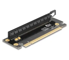 Delock Riser karta PCI Express x16 na x16 90° / Riser karta / PCIe / zasunutí vlevo / výška 40 mm