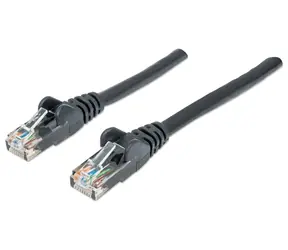 Intellinet Cat6 U/UTP černá / Patch kabel / RJ-45 / 1,5 m / PoE++