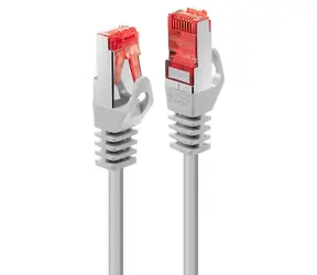 Lindy Cat6 šedá / Patch kabel / S/FTP / 3 m / RJ-45