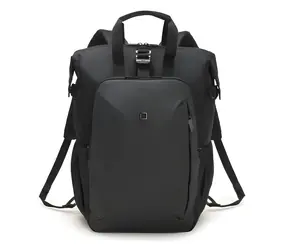 Dicota Eco Backpack Dual GO 13-15,6" černá / Batoh pro notebook / do 15,6" / polyester, recyklovaný PET