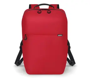 Dicota Backpack COMMUTER 13-16" červená / Batoh pro notebook / do 16" / 16 l / polyester
