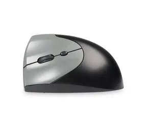 BakkerElkhuizen HandShake černá, šedá / Ergonomická myš / Vertikální / Bluetooth / pouze pro leváky