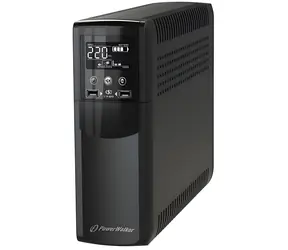 PowerWalker VI 1200 CSW FR / Záložní zdroj UPS / 1200 VA / čistá sinusová vlna / LCD displej