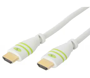 Techly ICOC-HDMI-4-010WH bílá / Kabel HDMI / High Speed + Ethernet / 1 m / 4K / 18 Gbit/s