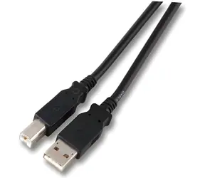 EFB USB 2.0 A-B 3m černá / Kabel / USB-A - USB-B / 480 Mbit/s