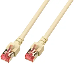 EFB Cat6 S/FTP 15m šedá / Patch kabel / RJ45-RJ45 / LSZH