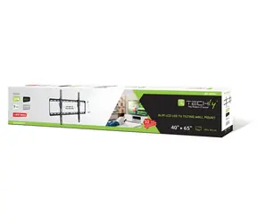 Techly ICA-PLB-161L černá / Nástěnný držák pro TV / 40-65" / sklopný / VESA 600x400 / do 50 kg