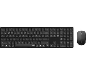 Rapoo 8020M černá / Bezdrátová sada klávesnice a myši / 2.4 GHz / BT 3.0 a 4.0 / 1300 DPI