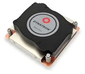 Inter-Tech Q-7 / Chladič CPU / 1U / LGA1700 / 8 cm ventilátor / TDP 150 W