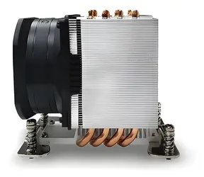 Inter-Tech A-55 / Aktivní CPU chladič / socket AMD SP6 / 4x heatpipe / TDP 225W / 8cm ventilátor / černá