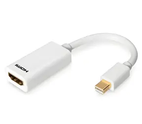 Digitus Mini DisplayPort - HDMI bílá / Redukce / Full HD 1080p / 0,15 m