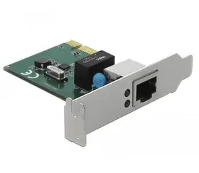 DeLock PCI Express karta / Síťová karta / 1× Gigabit LAN RJ45 / low profile