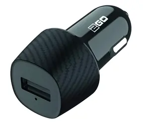 2GO černá / Autonabíječka / 1x USB-A / 10 W / 5 V / 2,1 A
