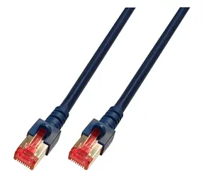 EFB černá / Patch kabel / Cat6 S/FTP / LSZH / RJ-45 / 5 m