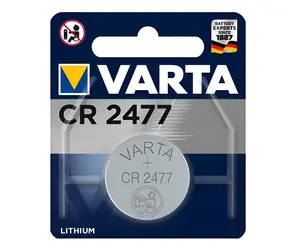 Varta CR2477 / Knoflíková baterie / 3V / 650 mAh / lithium / 1 ks / v blistru
