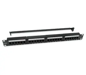 Equip Patchpanel 24x / RJ-45 / CAT6 / UTP / 1U / 19"