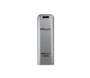 PNY Elite Steel 128GB stříbrná / Flash Disk / USB 3.1 / čtení: 20MB/s / zápis: 80MB/s