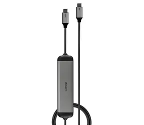 Lindy DST-Micro 140 černá / Dokovací stanice / USB-C / 4K HDMI 30Hz / USB-C PD 100W / čtečka SD/microSD