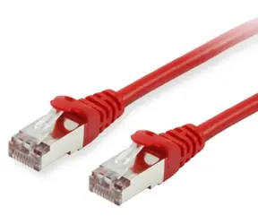 Equip Cat6 červená / Síťový kabel / S/FTP / 0,5 m / RJ-45 / LSZH