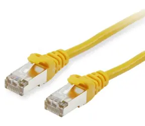 Equip Cat6 S/FTP žlutá / Patch kabel / RJ-45 / 3 m / 250 MHz / LSZH / PoE+