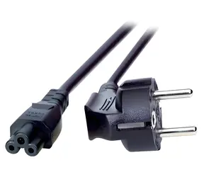 EFB EK552.3V2 / Napájecí kabel / Schuko - C5 / 3 m / černá