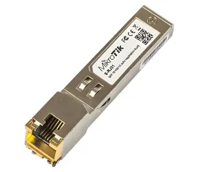 MikroTik S-RJ01 / SFP modul / RJ-45 / 10/100/1000 Mbit / 100m / 1,25Gb/s