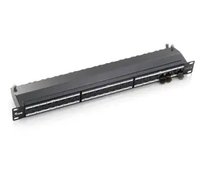 Equip Patch panel 24x / RJ-45 / Cat6a / FTP / 1U / 19"