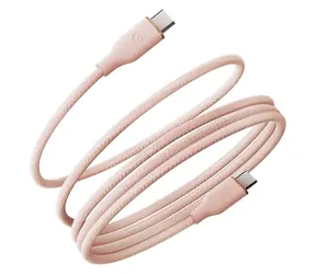 Energea Helix 60 růžová / Nabíjecí kabel / Magnetický / USB-C / USB-C / 60 W / 1,5 m