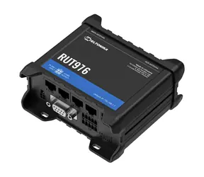Teltonika RUT976 / Router industriální / 5G RedCap / Wi-Fi 4 / Dual SIM / 4x LAN / RS232 / RS485